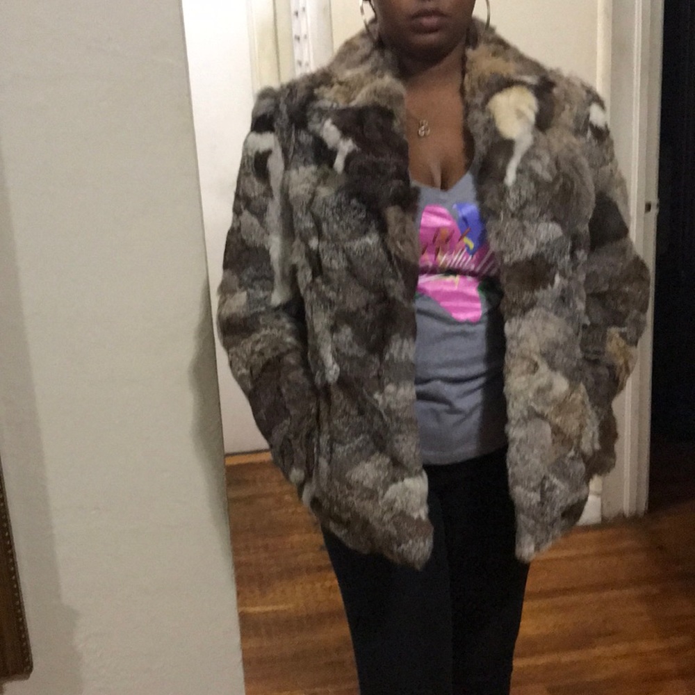 Rabbit Fur coat